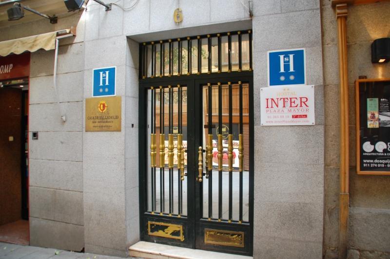 Hostal Inter Plaza Mayor Auto Check In Madrid Buitenkant foto