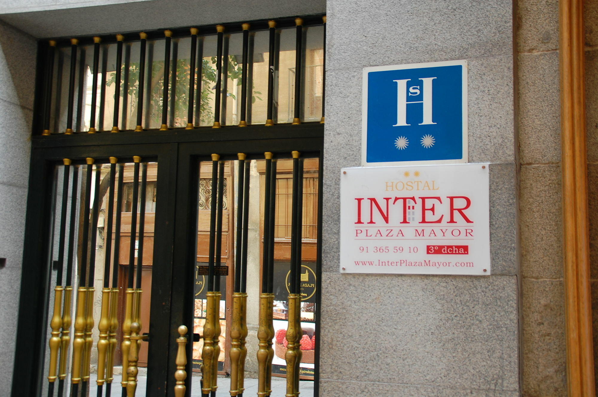 Hostal Inter Plaza Mayor Auto Check In Madrid Buitenkant foto